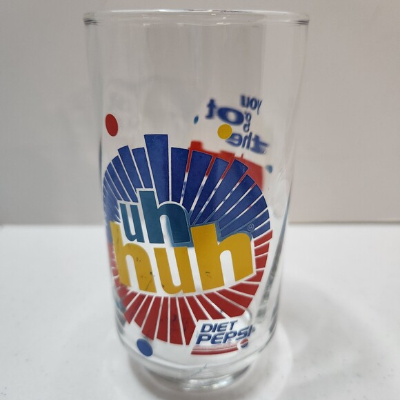 Vintage Diet Pepsi Glass – “You Got the Right One Baby” 1990s - Picture 3 of 3